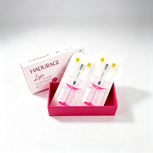 HADURAGE Lip Filler avec VB12 2x1ml Injection d'<span class=keywords><strong>acide</strong></span> <span class=keywords><strong>hyaluronique</strong></span> pour repulper les lèvres et améliorer la couleur rouge OEM ISO&CE <span class=keywords><strong>Prix</strong></span> de gros - Product Image 1