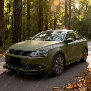 สตาร์นาฟ สำหรับรถยนต์ MK6 ปี 2011 2012 2013 2014 ชุดแต่งสปอยเลอร์กันชนหน้า  แผ่นปิดกันชนหน้า  ชุดแต่งตกแต่ง - Product Image 5