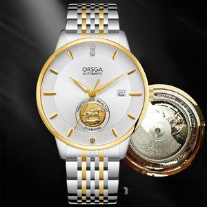 Reloj mecánico totalmente automático con calendario de tótem de caballo en relieve, resistente al agua hasta 50 m, estilo ejecutivo, reloj de pulsera para hombre - Product Image 4