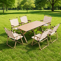 Table de pique-nique Egg Roll pour usage extérieur, 4 tailles, extra large