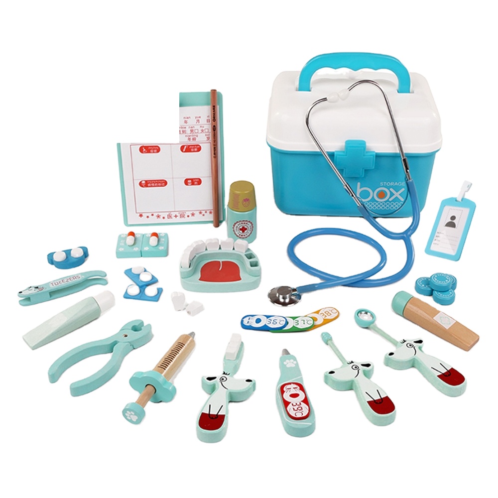 Pretend dentist toys set kids career awareness cosplay doctor game toys
