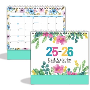 Wholesale Custom 365 Day Desk Calendar Printing Desk Calendar Custom 2026 Promotional Desk Calendar