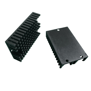 58*37*12 mét 6061 6063 đen công nghiệp nhôm tản nhiệt PCB cup GPU tản nhiệt cho thiết bị điện tử - Product Image 1