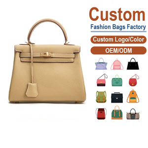 Bolso Bandolera Trapezoidal Clásico de Cuero Genuino con Cierre Metálico y Correa Ajustable - Bolso de Mano de Lujo Ligero para Mujer con Etiquetado OEM - Product Image 1