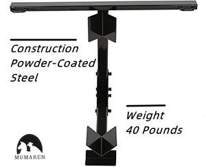 Xe Kéo Xe Kéo Xe Kéo Xe Kéo Xe Kéo Xe Kéo Màu Đen, Dễ Lắp Đặt, Thích Ứng Với Xe Hơi Thông Dụng - Product Image 2