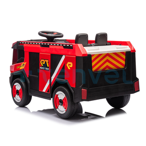 <span class=keywords><strong>Camion</strong></span> <span class=keywords><strong>de</strong></span> pompiers électrique <span class=keywords><strong>12V</strong></span> 4.5AH 390*2 pour enfants, véhicule jouet à double moteur pour garçons et filles - Product Image 4