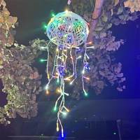 LED-Kugel-Hängeleuchte für Feiertagsdekoration, Wasserdichte Außenbeleuchtung für Halloween & Weihnachten, Landschafts- und Baumbeleuchtung