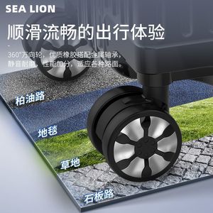 Valise Xinhong 24 pouces avec cadre en aluminium, grande capacité, trolley avec serrure à combinaison pour les voyages - Product Image 2