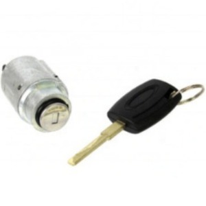 3M <b>Lock</b> Cylinder 3M51-16701-AA For Ford Focus Hood 1 <b>Key</b> Black Cylindrical <b>Lock</b> - Product Image 3