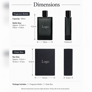 Proveedor Mayorista de Envases de Diseño de Lujo Personalizados, Botellas de Vidrio Negro con Atomizador para Colonia, con Recibo - Product Image 5