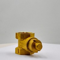 Vanne manuelle en laiton SD à verrouillage magnétique, 1 port, pour utilisation à basse température, compteur d'eau, vanne principale avant, avec clé antivol, garantie 1 an