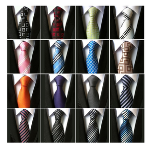 Жаккардовые галстуки из полиэстера с большой бахромой модные деловые Модные мужские Узкие галстуки с принтом мужские галстуки для шеи для мужчин - Product Image 3
