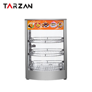 ตู้โชว์อาหารอุ่นร้อน Tarzan 3 ชั้น แบบ LED สำหรับ<span class=keywords><strong>ร้าน</strong></span>เบเกอรี่และร้านกาแฟ - Product Image 3
