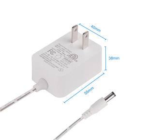 Color blanco 12 V 1A <span class=keywords><strong>1000mA</strong></span> Adaptador de corriente 12 voltios 1 Amp EE. UU. UE Reino Unido AU Enchufe de pared Fuente de alimentación con ETL FCC EMC CE SAA PSE KC UKCA - Product Image 6