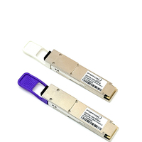 Module optique à fibre QSFP28 BIDI ER 100G, 1310Tx/1280Rx 80km Interface LC, DDM Hot-Pluggable, Compatible Universel