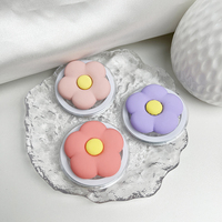 Support de téléphone magnétique mignon petite fleur support de téléphone magnétique rétractable de couleur macaron pour iphone 16