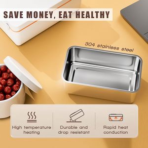 Select 110V/220V Plastic Portable <b>Heater</b> Electric Heated Lunchbox Hot Food Thermal Lunch Box - Product Image 2