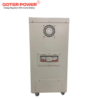 Régulateurs de tension sans contact à facteur de puissance 0,8, monophasés, capacité 50 kVA/40 kW, entrée 187-253 V, sortie 220 V, stabilisateurs de tension
