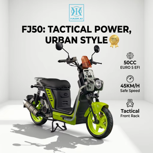 Scooter à essence <span class=keywords><strong>50CC</strong></span> Euro 5, <span class=keywords><strong>4</strong></span> temps, refroidissement par air, système EFI, vitesse maximale de 45 km/h, réservoir de 5,<span class=keywords><strong>4</strong></span> L, pour les déplacements des adultes - Product Image 1