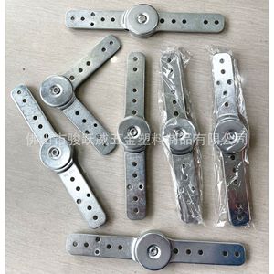 Furniture Hinge 90-180 Degree Adjustable 5 Position Round Flat Iron Electroplating Surface Mount Multi Angle <b>Sofa</b> <b>Bed</b> Coffee - Product Image 4