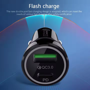 PD USB C Car <strong>Charger</strong> Quick Charge 3.0 15W 38W Fast Charging for <strong>iPhone</strong> 14 <strong>13</strong> 12 XS X XR QC3.0 Type C Phone <strong>Charger</strong> - Product Image 5