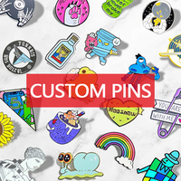 Broche Émail Personnalisée Doux Dur, Badge Métal Dessin Animé avec Paillettes, Fabricant de Logos UV, Mignon Épingle Anime Personnalisée