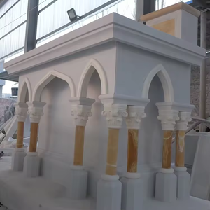 Produttori di pietra di dimensioni personalizzate in marmo progettati su misura per la vendita diretta <span class=keywords><strong>tempio</strong></span> di marmo per la casa - Product Image 5