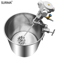 Agitateur de baril pneumatique anti-explosion SURMA de 30 gallons pour peinture, colle, détergent liquide, revêtement en poudre