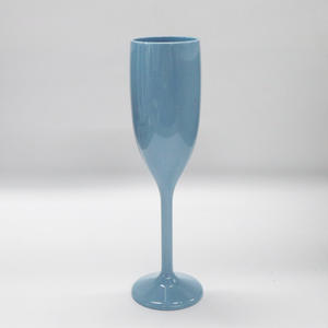 Venda Direta de Fábrica CX Copo Clássico de Plástico Alto Vermelho para Uso em Restaurante e Festa Transparente Colorido Capacidade de 201-300ml Portátil - Product Image 3