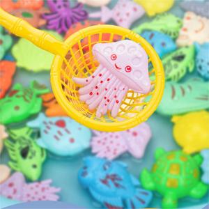 Ensemble de jouets de pêche magnétique en plastique éducatif pour enfants, jeu de pêche en étang pour bébés, <span class=keywords><strong>jeux</strong></span> de table aquatique pour enfants - Product Image 3
