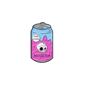 Cartoon Zinc Alloy Enamel Cartoon Brooch Personalized English Letter Cute <b>Badge</b> Clothing Accessories - Product Image 1