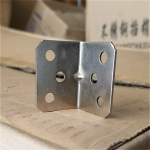 Connecteur d'angle Xiangtai à 6 trous en acier 3720 épaissi pour armoires, tables, chaises, portes, fenêtres - Product Image 3