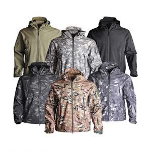 Veste coupe-vent camouflage imperméable de luxe pour homme, idéale pour la pluie et la conduite - Product Image 1