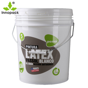 Seaux en plastique de qualité alimentaire de 20L, 5 gallons, 7 gallons, avec poignée, pour peinture, seau en plastique - Product Image 1