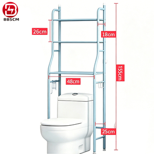 Estante de Almacenamiento <span class=keywords><strong>para</strong></span> Baño, Estante <span class=keywords><strong>para</strong></span> Inodoro - Product Image 4