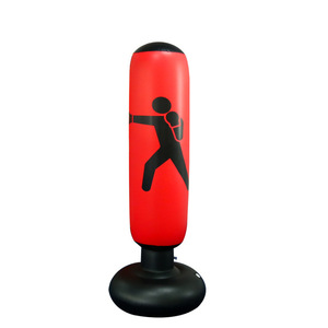 Vente en gros directe d'usine, sport, PVC robuste, 160 cm, poteau <span class=keywords><strong>de</strong></span> boxe gonflable autoportant, <span class=keywords><strong>sac</strong></span> <span class=keywords><strong>de</strong></span> <span class=keywords><strong>frappe</strong></span> sur <span class=keywords><strong>pied</strong></span> pour enfants <span class=keywords><strong>à</strong></span> la maison - Product Image 1