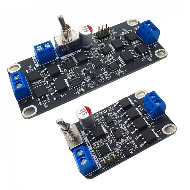 IRLR7843 MOS FET Motor Driver Module IR2104 Dual Motor Driver, H-Bridge, High Current 160A for Smart Car Robotics Arduino