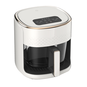 Friteuse à <span class=keywords><strong>air</strong></span> 1200W Four et poêle à frire <span class=keywords><strong>Combo</strong></span> Petite friteuse à écran tactile avec 8 préréglages précis Friteuse à <span class=keywords><strong>air</strong></span> en verre visuel - Product Image 3