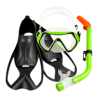 Équipement de natation et de plongée pour enfants de haute qualité et accessoires ensemble d'équipement de plongée avec palmes de tuba et masque