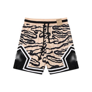 <span class=keywords><strong>Pantaloncini</strong></span> da <span class=keywords><strong>Basket</strong></span> con Motivo Astratto <span class=keywords><strong>Blu</strong></span>, Traspiranti e ad Asciugatura Rapida per Uomini, Donne e Adulti, Abbigliamento Sportivo per Allenamento e Palestra - Product Image 3