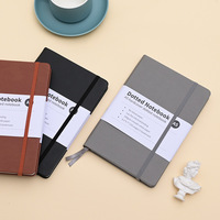 Carnet de notes personnalisé à points, agenda en cuir, fournitures scolaires et de bureau, journal à points, carnet à points personnalisé