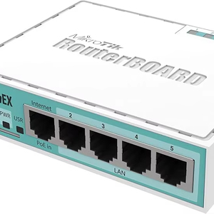 Enrutador Mikr0 Tik HEX de doble núcleo <span class=keywords><strong>RB750Gr3</strong></span> Enrutador Gigabit Ethernet de 5 puertos - Product Image 1