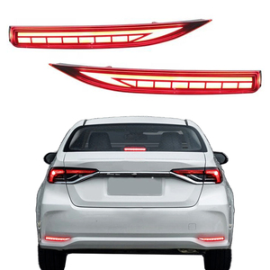 ไฟท้าย LED DRL สำหรับกันชนหลัง ไฟเบรก ไฟท้าย ไฟตัดหมอก สำหรับรถยนต์โตโยต้า โคโรลล่า อัลติส ซีดาน ปี 2019 2020 <span class=keywords><strong>2021</strong></span> - Product Image 1