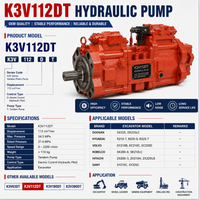 Pompe hydraulique K3V63 pour mini-excavatrice Komatsu PC75UU-3, pompe hydraulique à pistons axiaux haute performance, remplacement