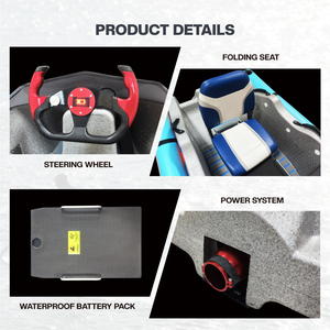 Mini <span class=keywords><strong>Kart</strong></span> Elettrico Jet Go-Karting <span class=keywords><strong>Rush</strong></span> <span class=keywords><strong>Wave</strong></span> 15000W 15kW - Ottima Vendita - Product Image 3