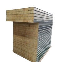 Léger haute densité eps mousse blocs de toiture/laine de roche panneaux composites/m2 prix panneau sandwich du fournisseur de la chine