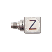 Akselerometer Piezoelektrik 3-Axis Miniatur AJ27F untuk Ruang Sempit, Sensitivitas 50 MV/g, Rentang Pengukuran 100 g