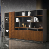 Meubles de bureau modernes de luxe classeur meubles en bois stockage armoire de bureau de direction vente en gros