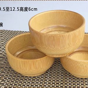 Tazón de Bambú en Forma de Calabaza de 20-20.9 cm, Apto para Microondas, para Bebés y Niños, Tazón para Mezclar Ensaladas - Product Image 3