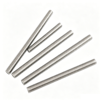 High Quality Multi Material High Strength Threaded Rod M2 M4 M6 M8 M10 M12 UNC UNF Thread Long Thread Rod DIN ISO Standard